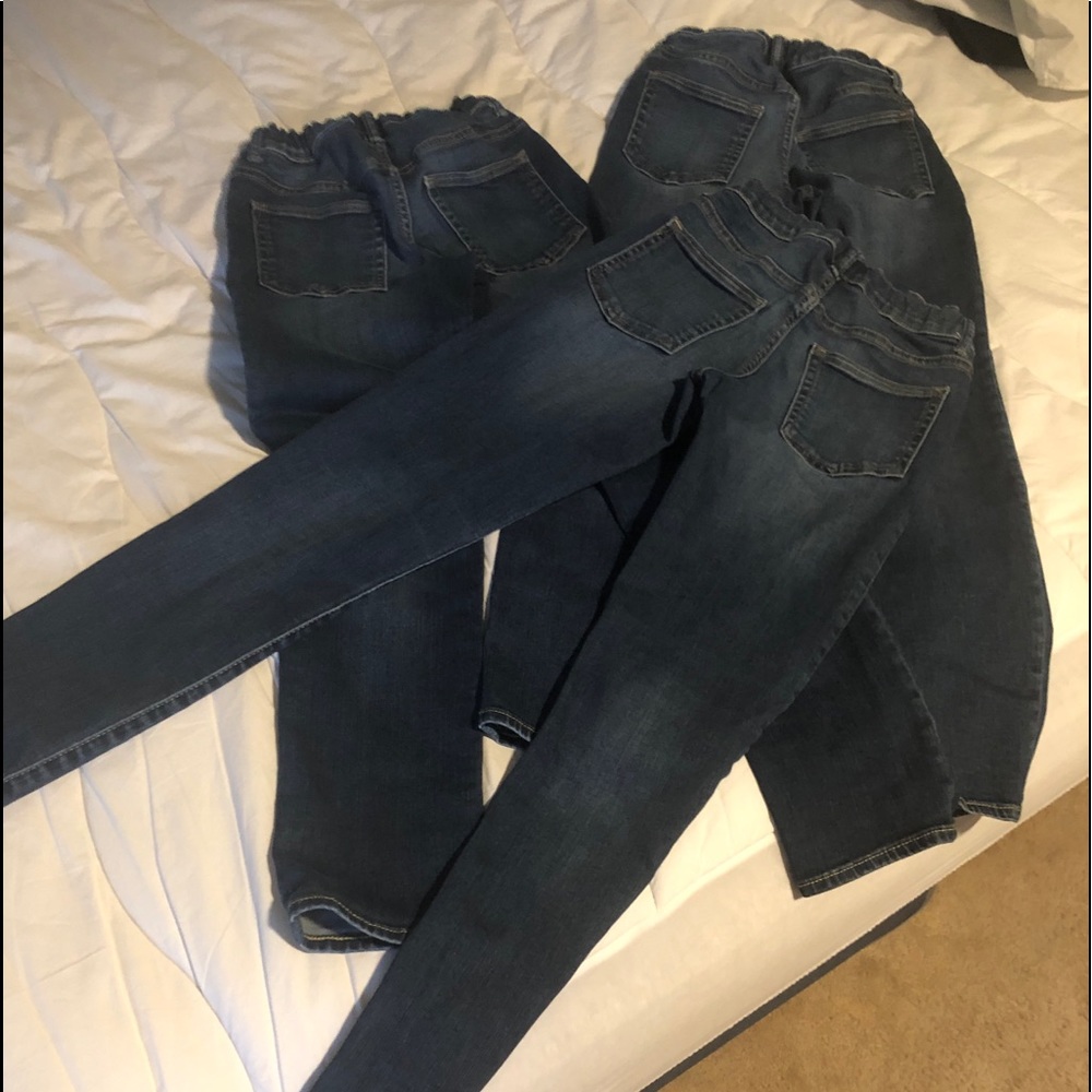 Lot of 4 pairs of Gap Boys size 12 slim jeans